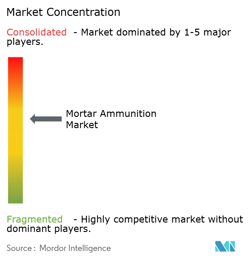 Mortar Ammuntion Market Concentration